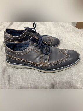 Timberland Earthkeepers Sensorflex Wing Tip Oxford Shoes Blue Men US 7